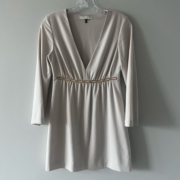 Halston Heritage Long Sleeve Mini Dress - Picture 3 of 8